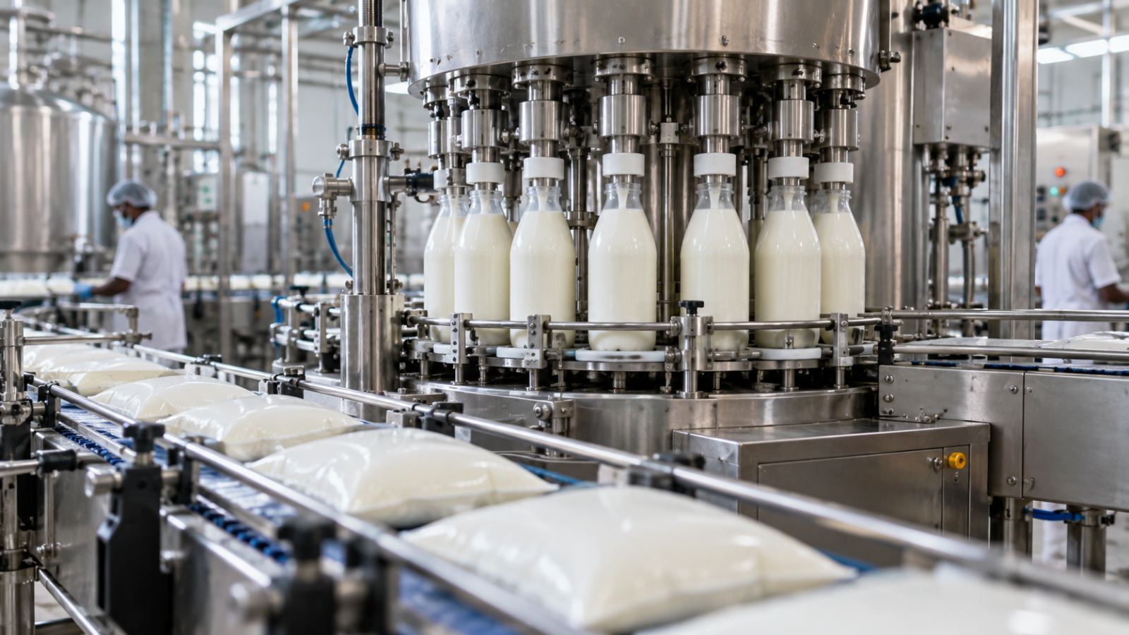 Milk processing & packing